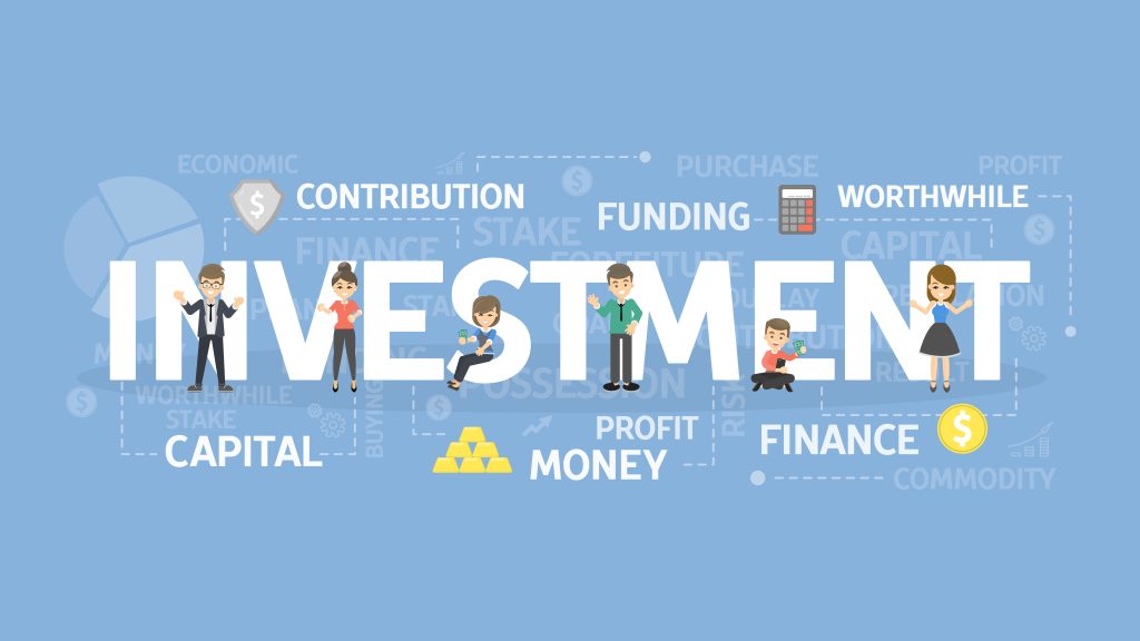 investment concept illustration.